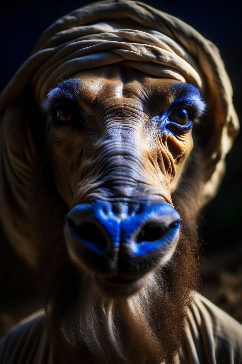 Camel with human face | @klesny