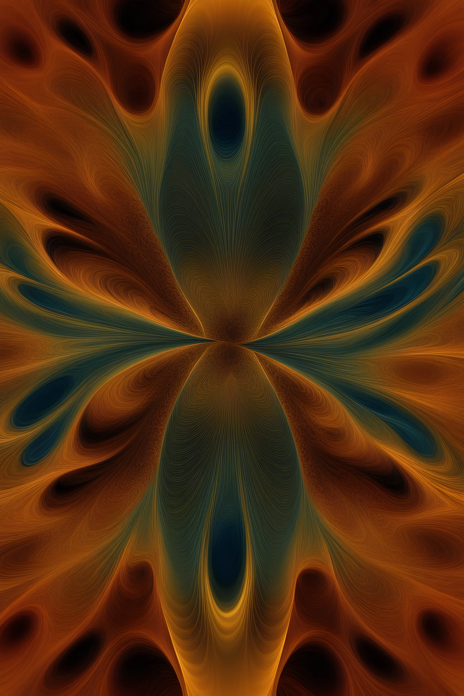 Never a dull moment in the fractal of experience; abstract art