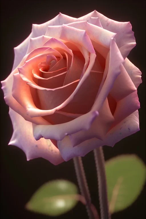 photo of a ultra realistic transparent rose, dramatic light, pale sunrise, cinematic lighting, battered, low angle, trending on artstation, 4k, hyper realistic, focused, extreme details, unreal engine 5, cinematic, masterpiece, art by studio ghibli, intricate artwork by john william turner