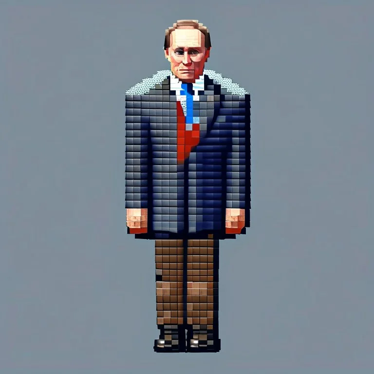 President putin in the Kremlin cuerpo completo piernas zapatos detallada obra de arte 4k traje corbata arte pixel coherente proporcionado