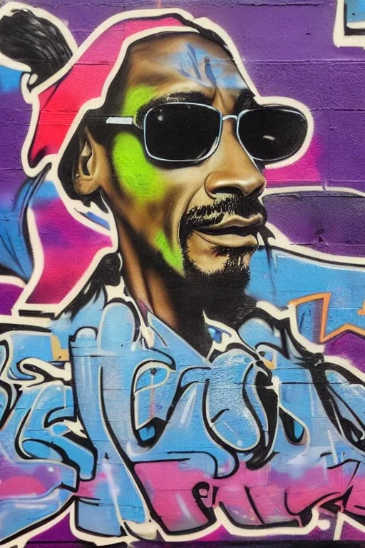 Snoop Dogg, graffiti