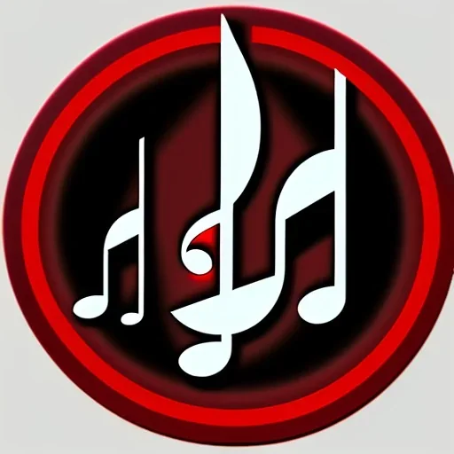 a logo attractive for an application of music for sport