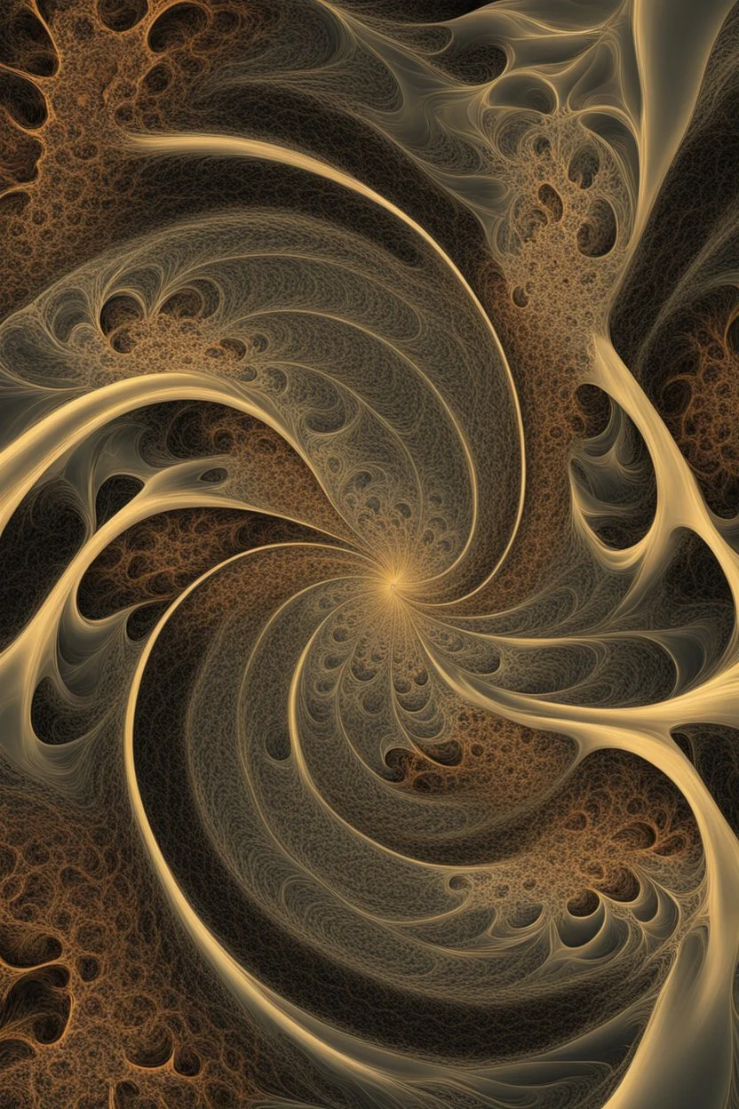 the fractal of experience; abstract art