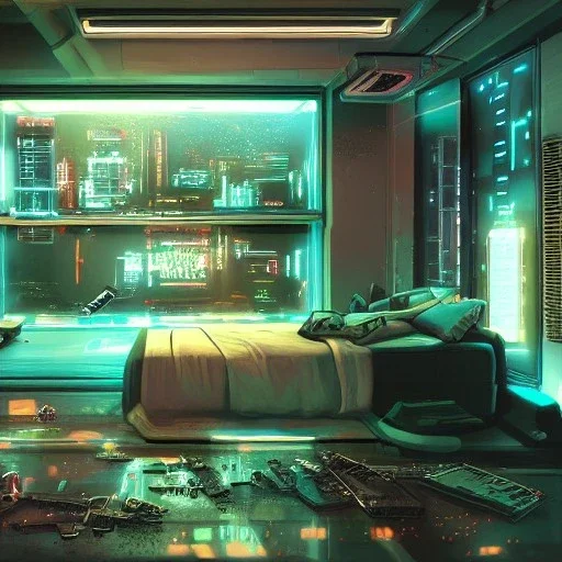 room cyberpunk