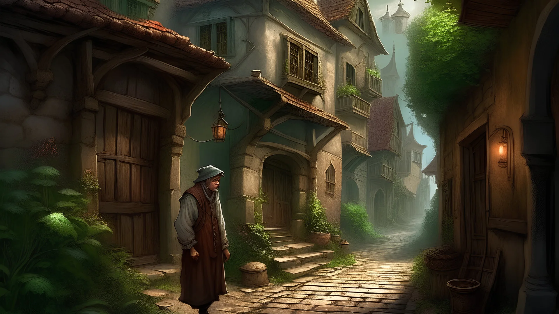 In this chapter full of mystery and excitement, the place is fragrant with a strange and interesting character. A stranger with an unusual appearance appears walking among the alleys of the small village, attracting the attention of residents with his unique clothes and mysterious face. It seems as if he is coming from distant worlds, and his crossing arouses curiosity and questions among the inhabitants of the village. The stranger's features are mysterious, his eyes reflect a subtle sparkle o