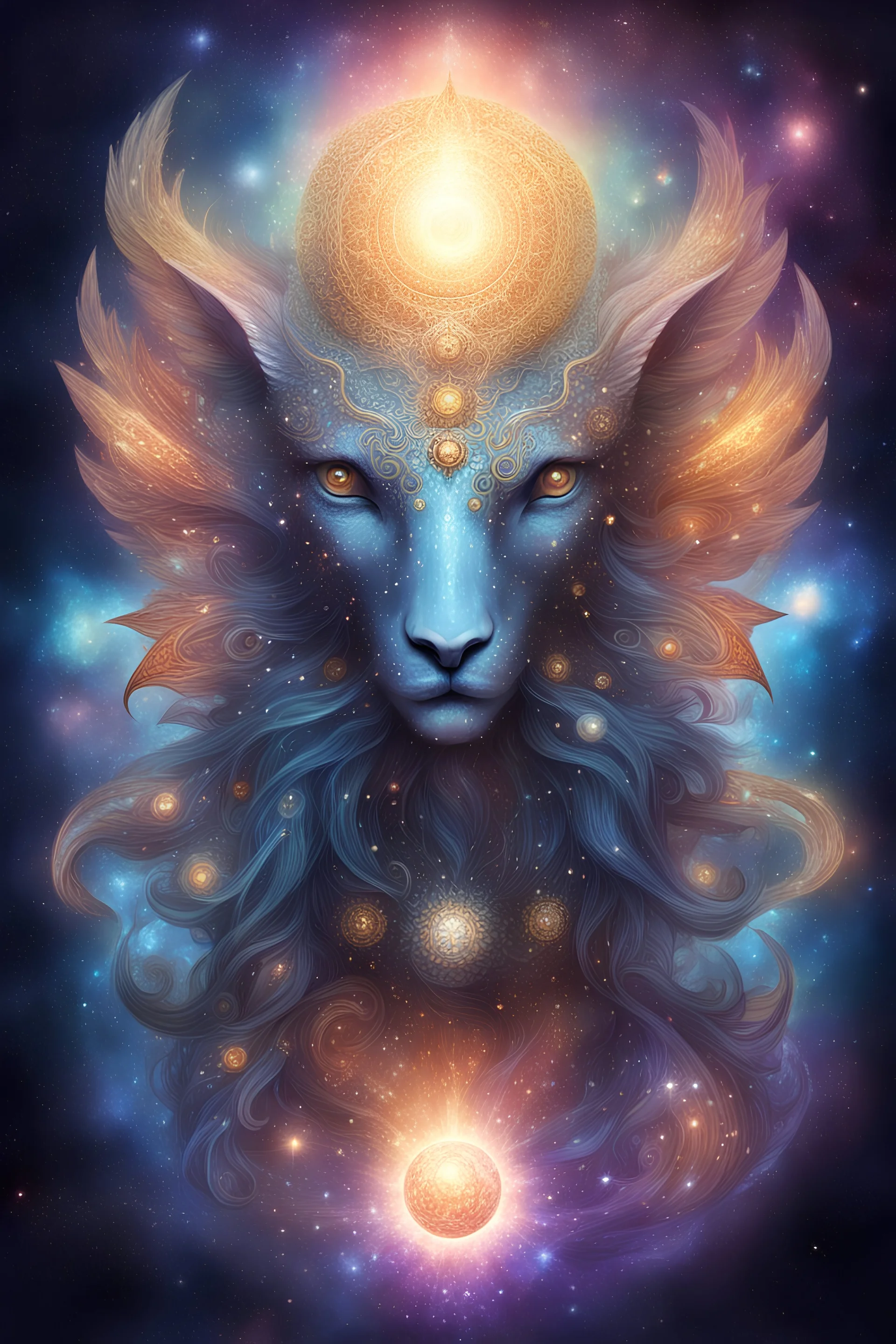 cosmic divine creature of magic and change