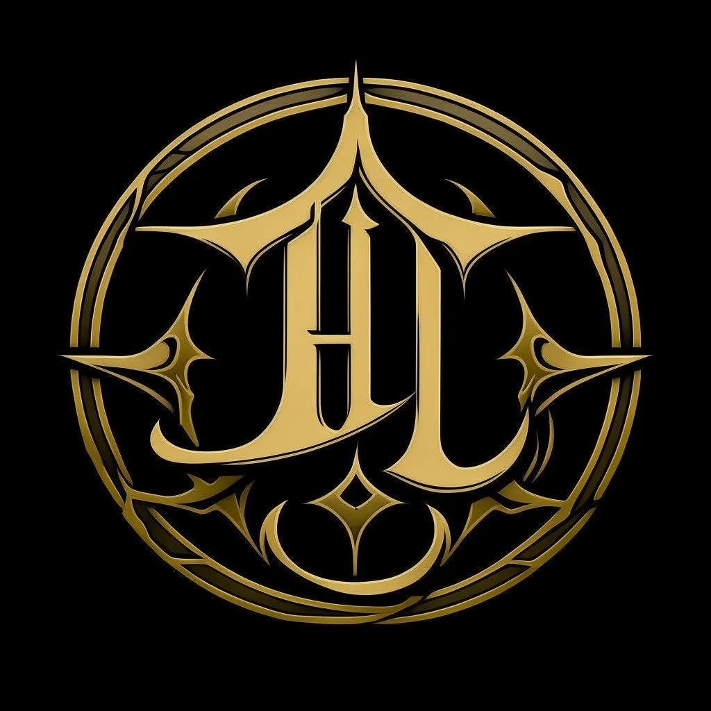 a symbol for an empire called "the empire of il-did", d&d symbol, fantasy, symbol, logo