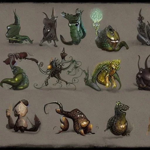 snaiad creatures