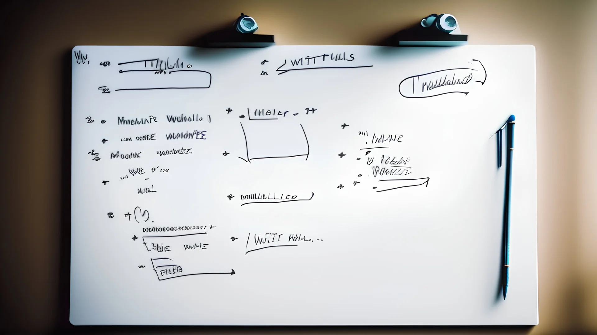 table of contents white board, medium shot, natural light