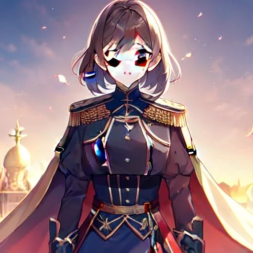 Napoleonic Officer Anime Girl by MetalDev18 on DeviantArt