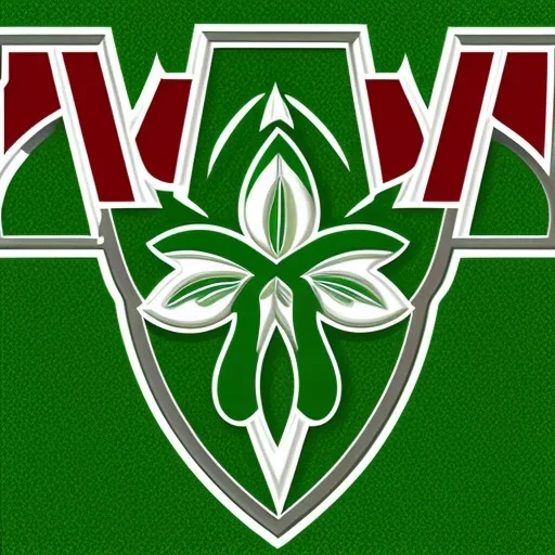 Boston Shamrocks American Football team logo, writing that says Boston