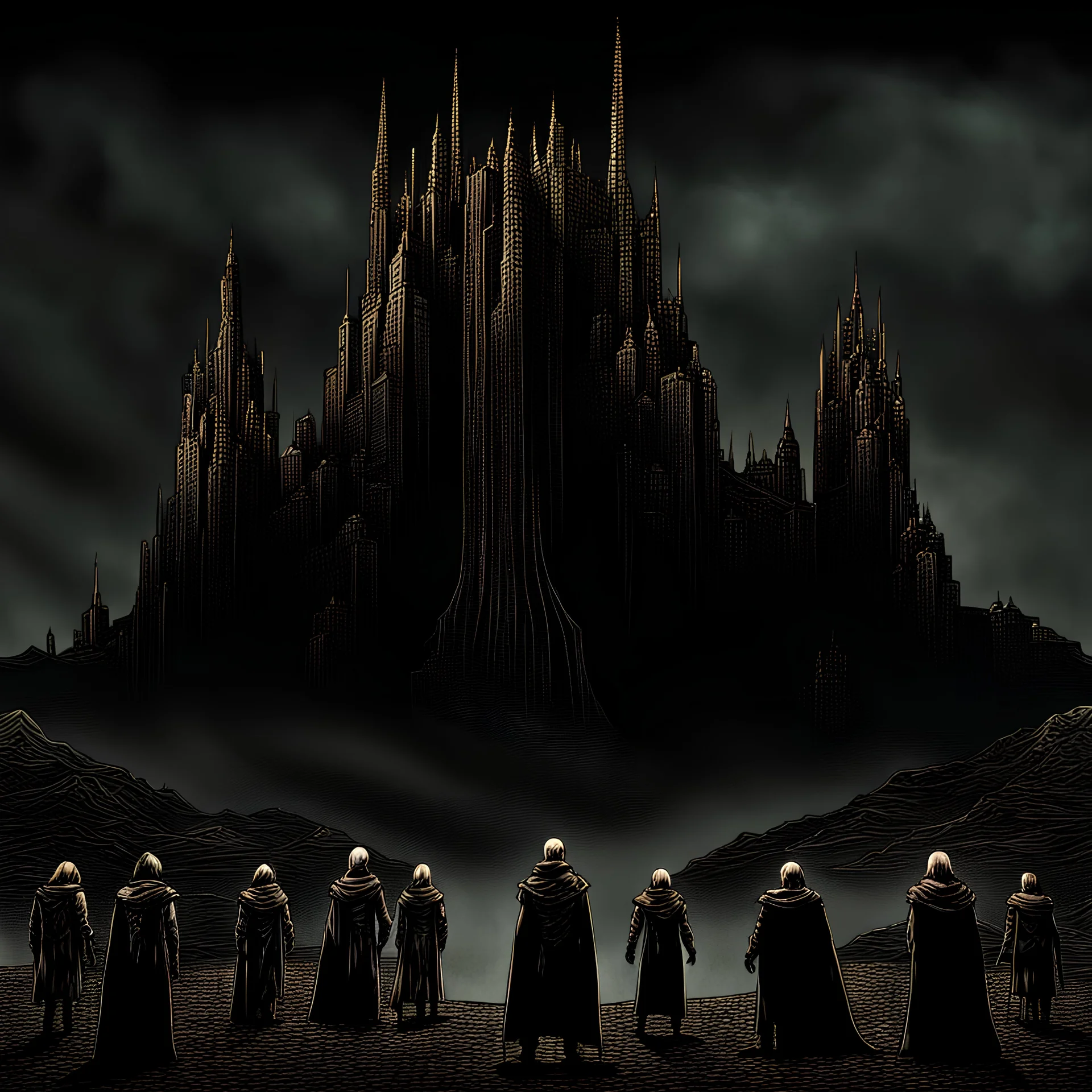 Dystopian off-Broadway musical in Mordor.