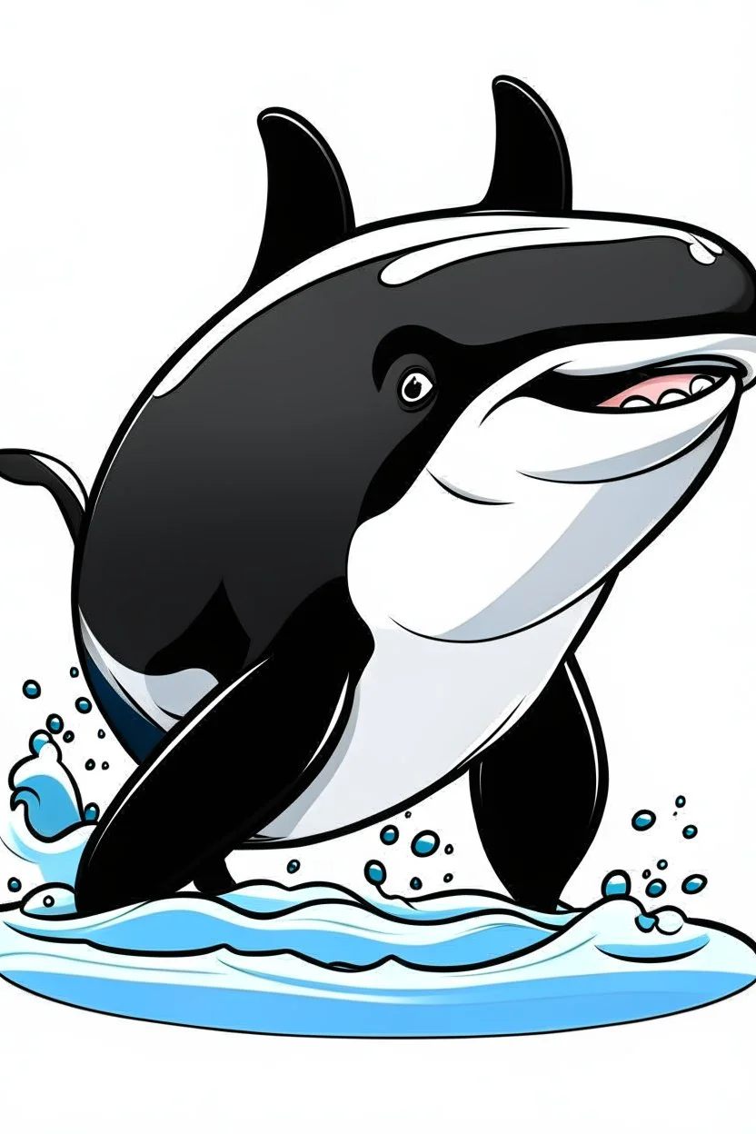 orca cartoon