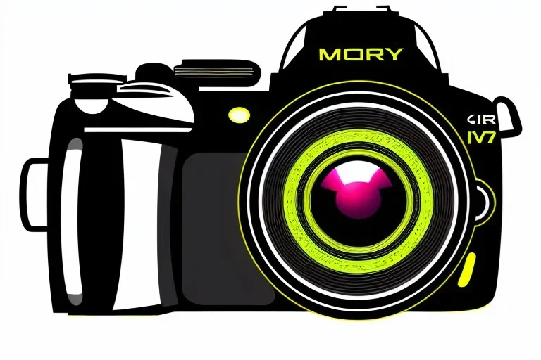 Vector DSLR Camera Photography Vector Vector Illustration Pattinson Vector Photo Vector