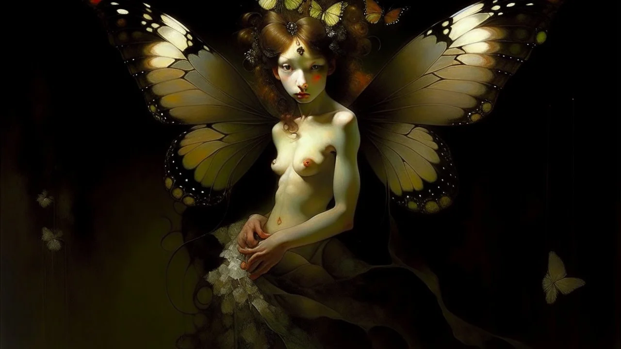 butterfly, Leonor Fini