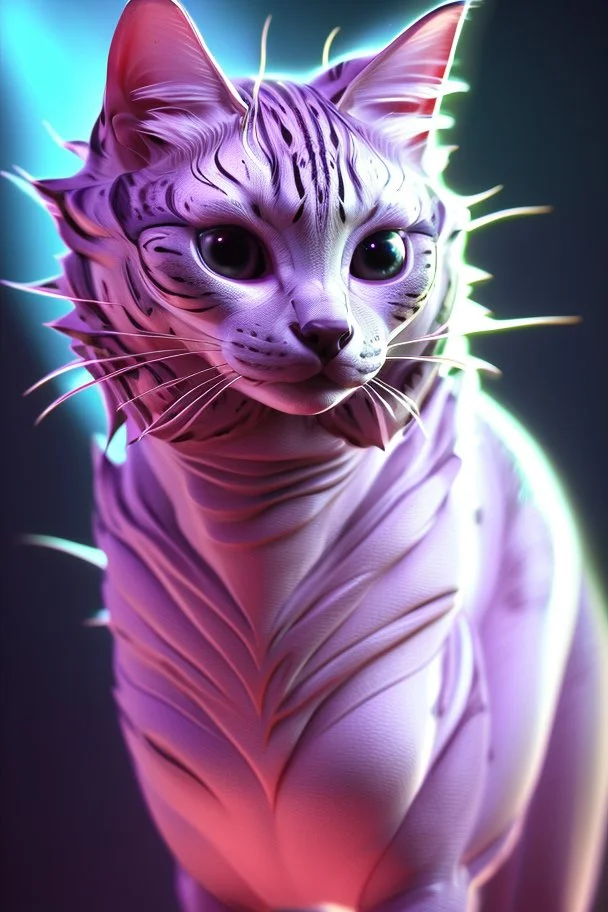 Feline alien anthro, colourful highly detailed incredibly, Volumétrica lighting, high definition, , hypermaximalist, elegant, hyper realistic, super detailed, dynamic pose, photography, Incredibly detailed, sharpen details, cinematic production still, cinematography, photorealistic, epic composition Unreal Engine, Cinematic, Beautiful Lighting, Accent Lighting, insanely detailed and intricate, hyper-maximalist, elegant, hyper realistic, supe