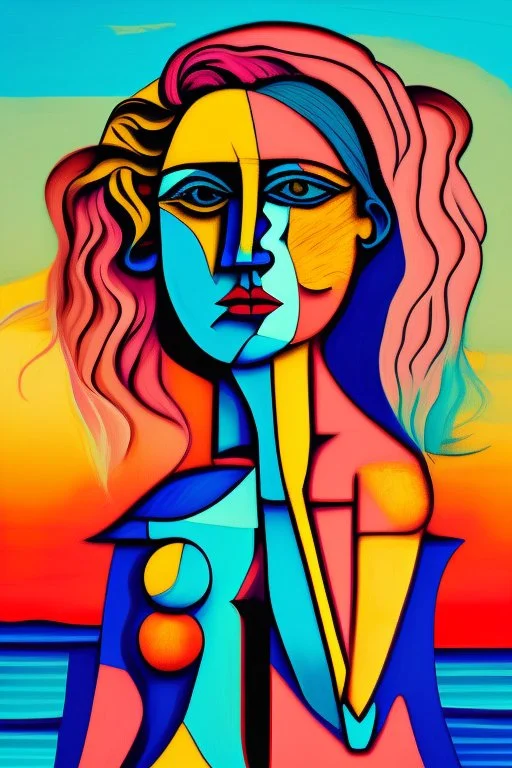 sunset picasso