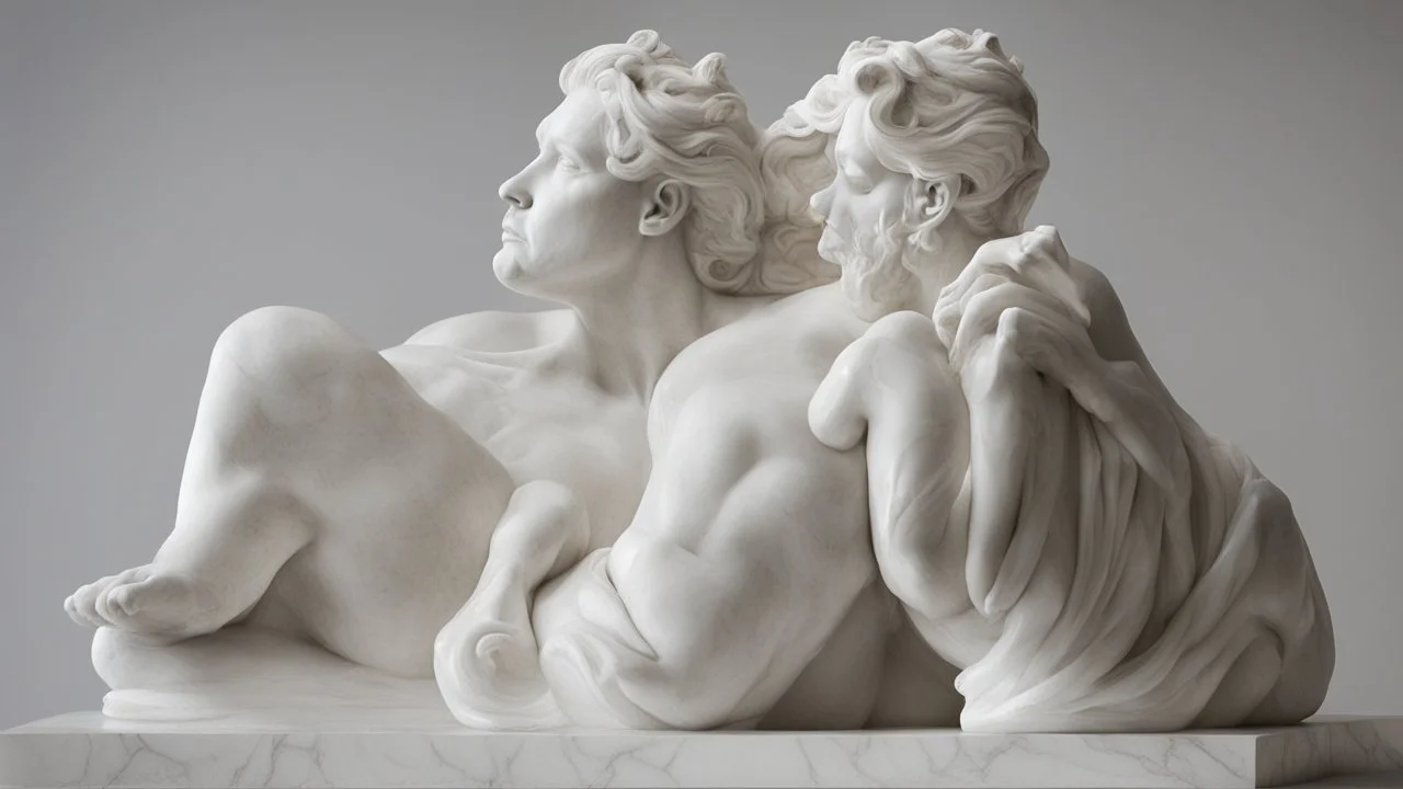 Marble sculpture by Michelandgelo