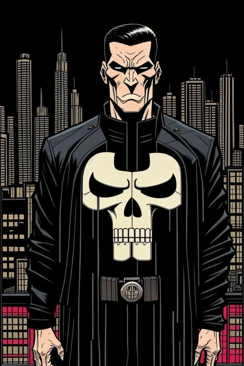 punisher sku;; CITY exchange the style of Hiroshi Nagai