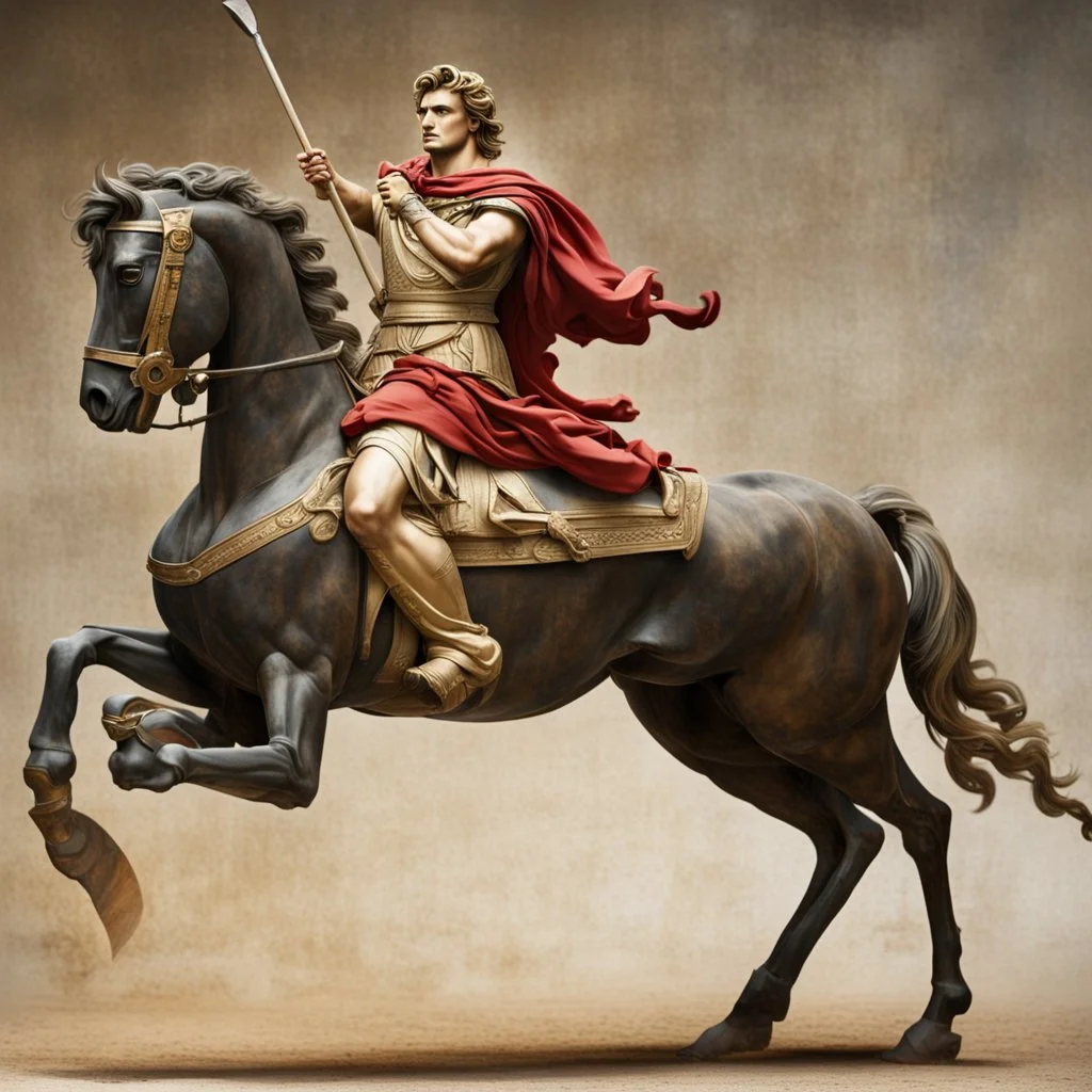 Which make and model car was driven by Alexander the Great?