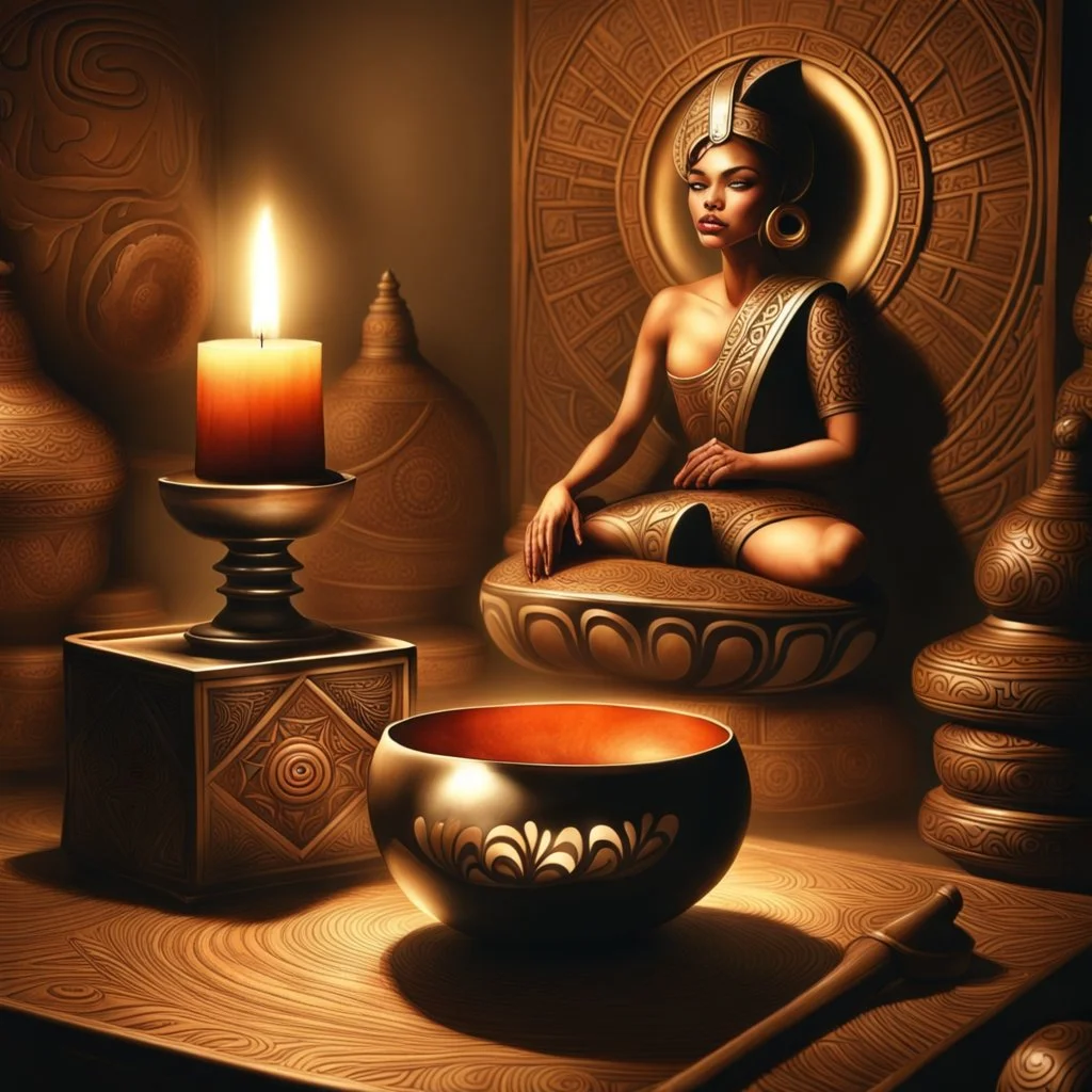 refine and improve this image, do this in Maori aesthetic