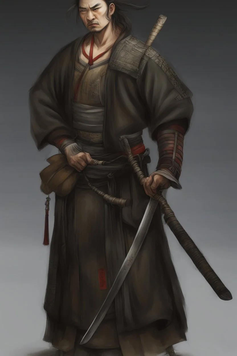 realistic samouraï tradionnal