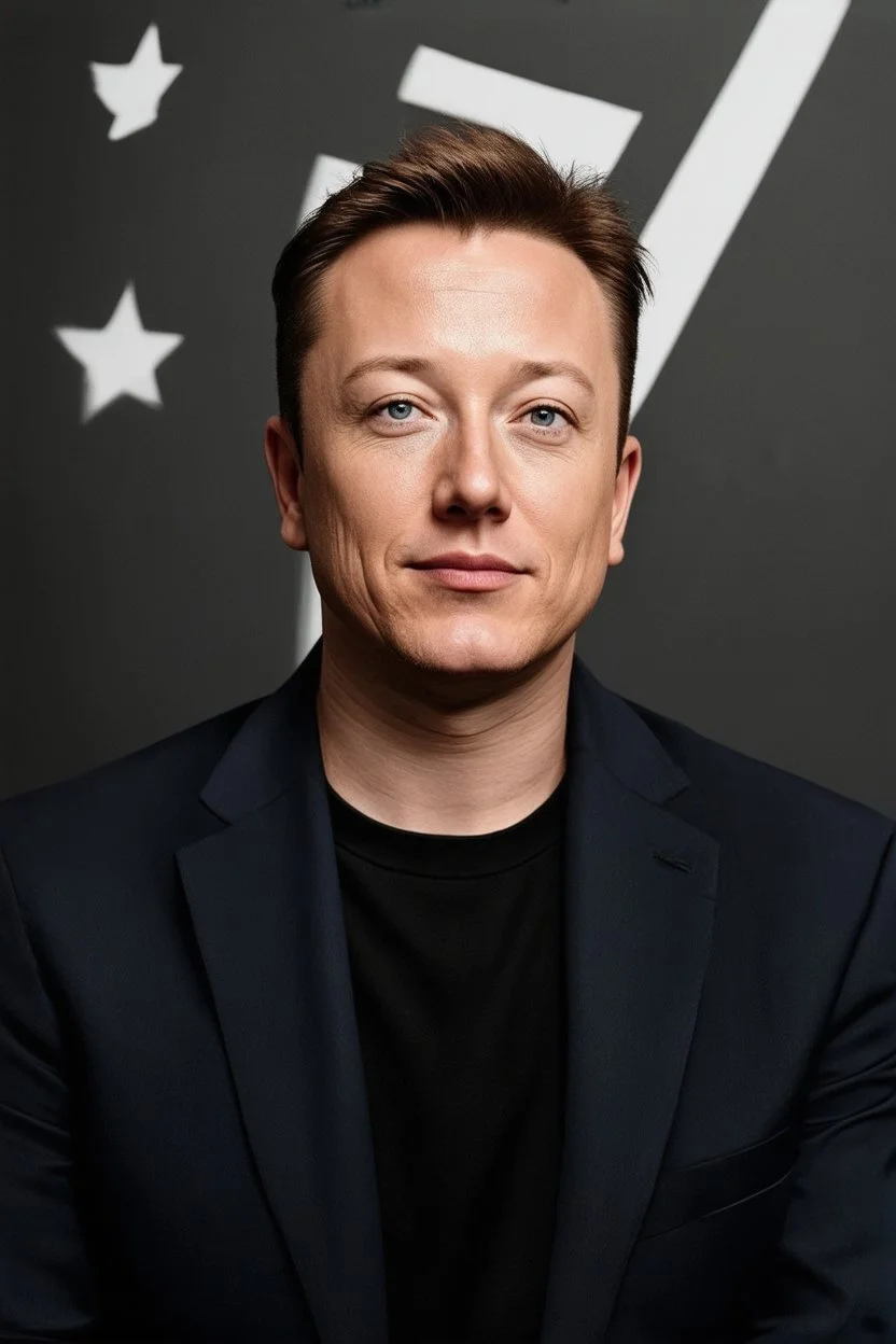 Portrait of Elon musk