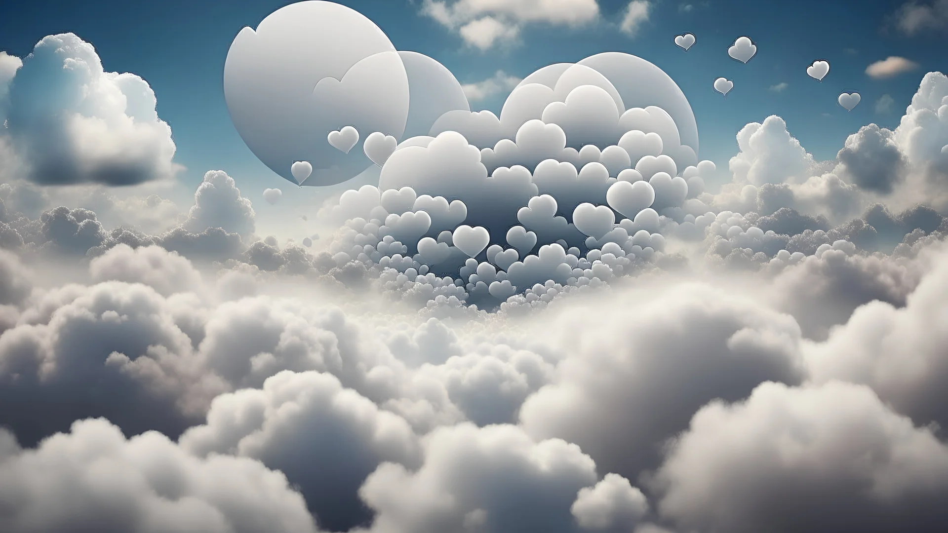 The clouds of love