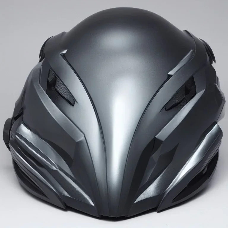 Futuristic helmet