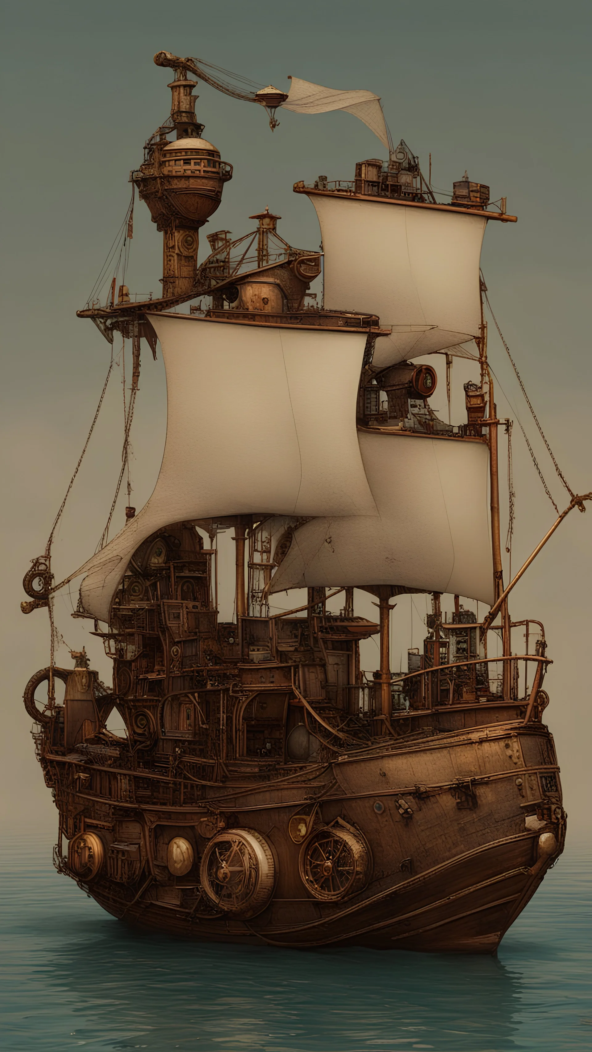 steampunk boat