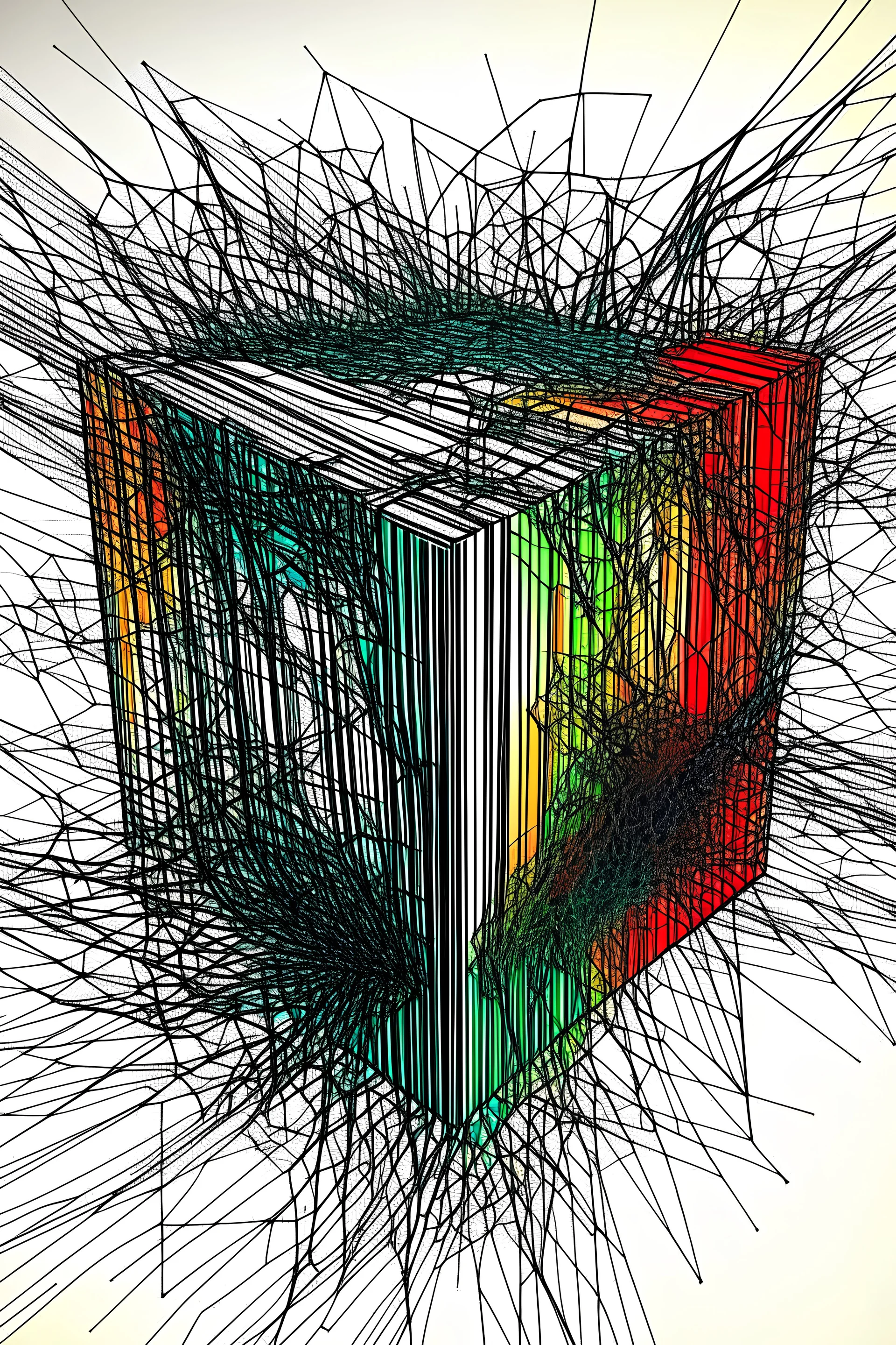 the cube root of special neurosis is the straight line that holds a lust you can't sate; abstract art