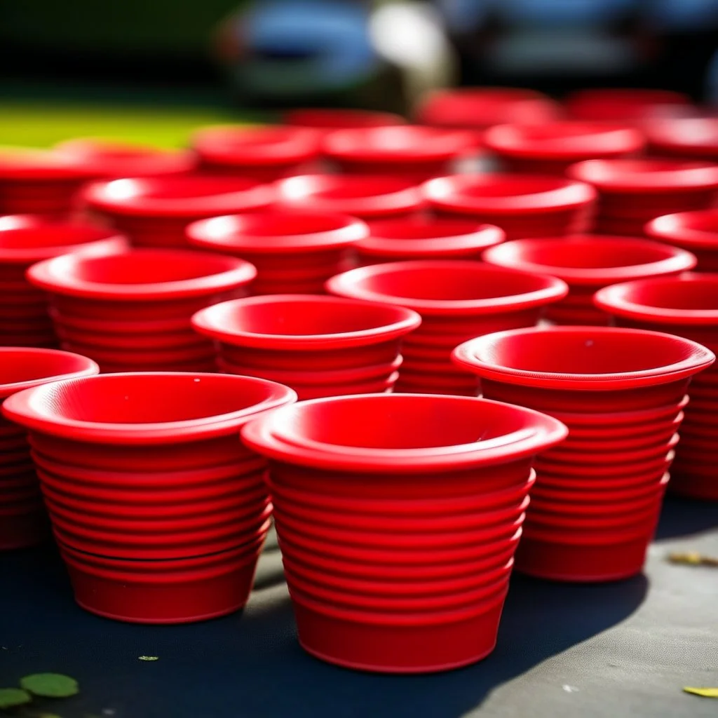 red solo cups