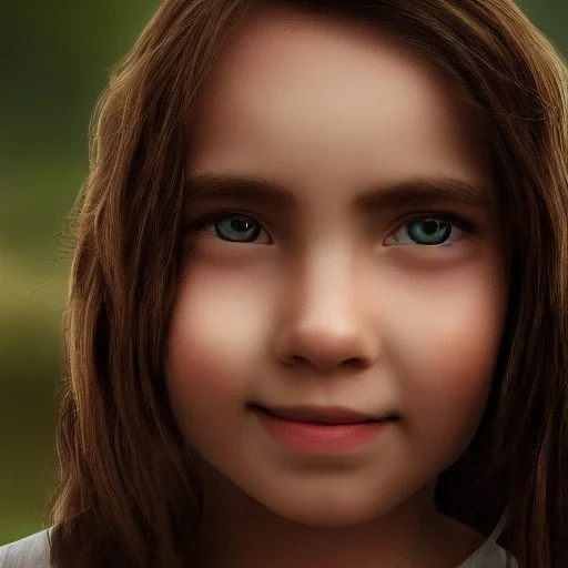 A beautiful portrait of hope for life,full HD,4k,8k