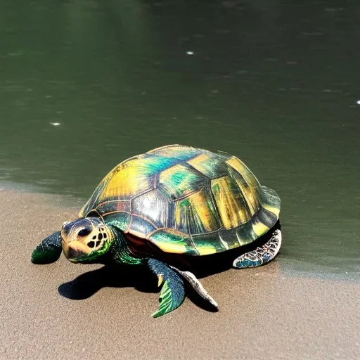 turtle and rainbow