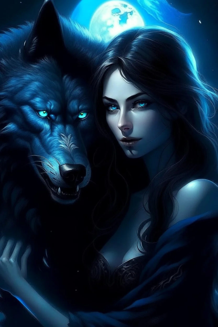 When she transforms into a werewolf, her form becomes a mesmerizing blend of beauty and ferocity. Her fur glistens in the moonlight, and her eyes retain their captivating sapphire hue. As a werewolf, she embodies the wild and untamed aspects of desire, becoming a force to be reckoned with