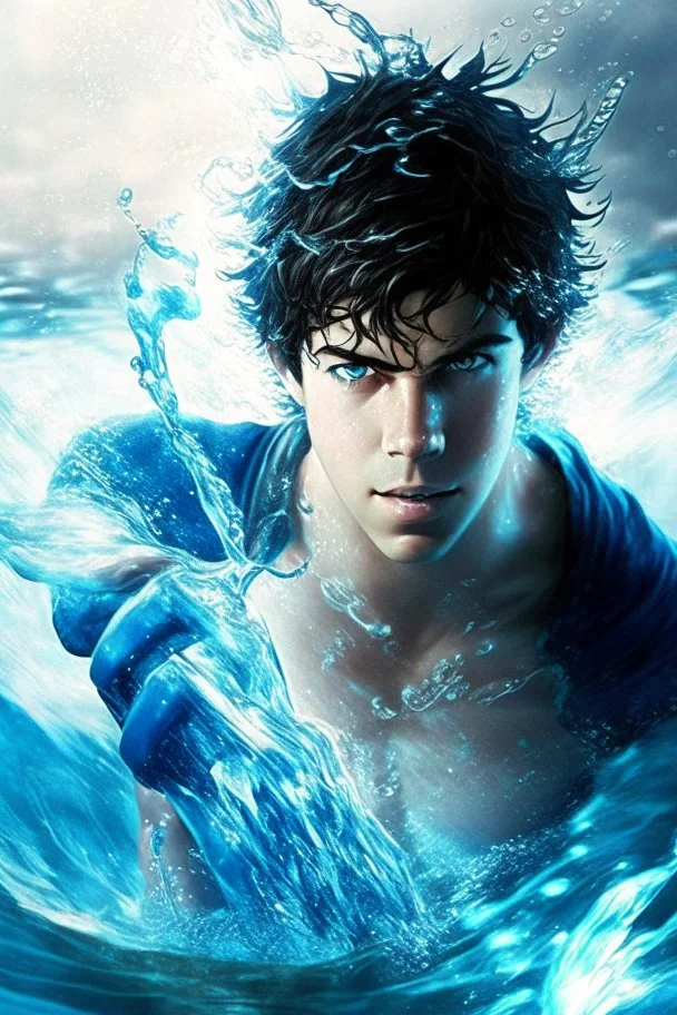 Percy Jackson with water powers