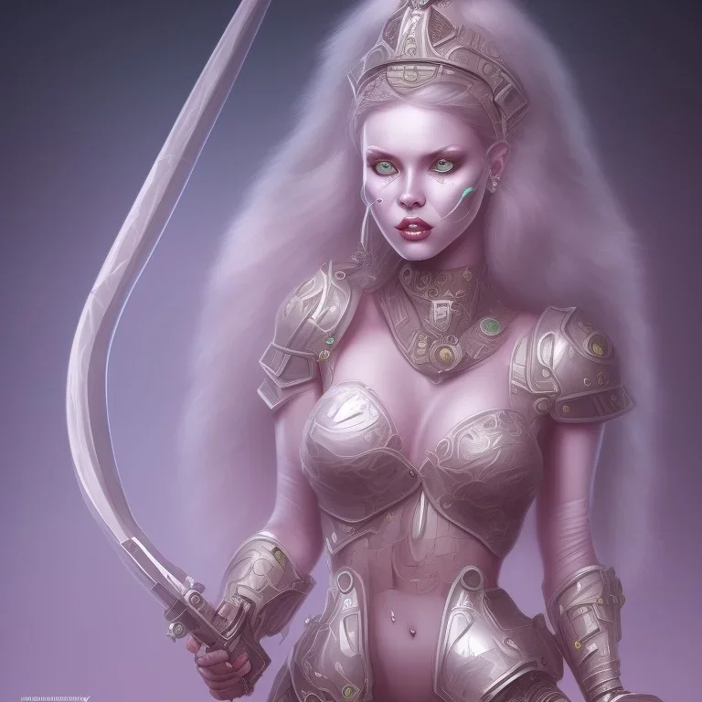 Sexy alien princess warrior