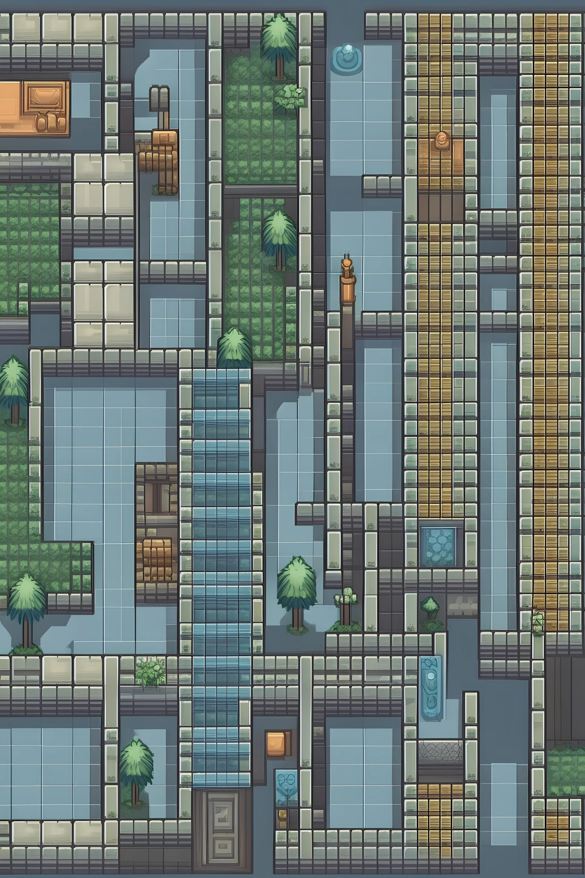 a tile set for a 32 pixel rpg game