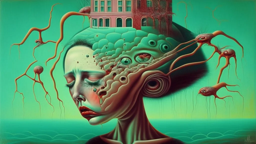 treating woman's symptoms but not the cause; Neo-surrealism; lowbrow