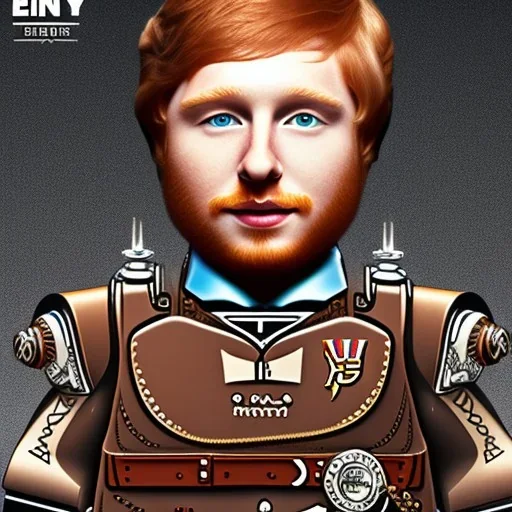 ed sheeran with brown hair, lego , steampunk