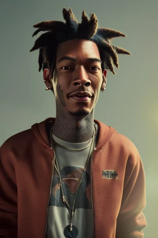 wiz khalifa, smoking joint, highly detailed, cinematic 16k