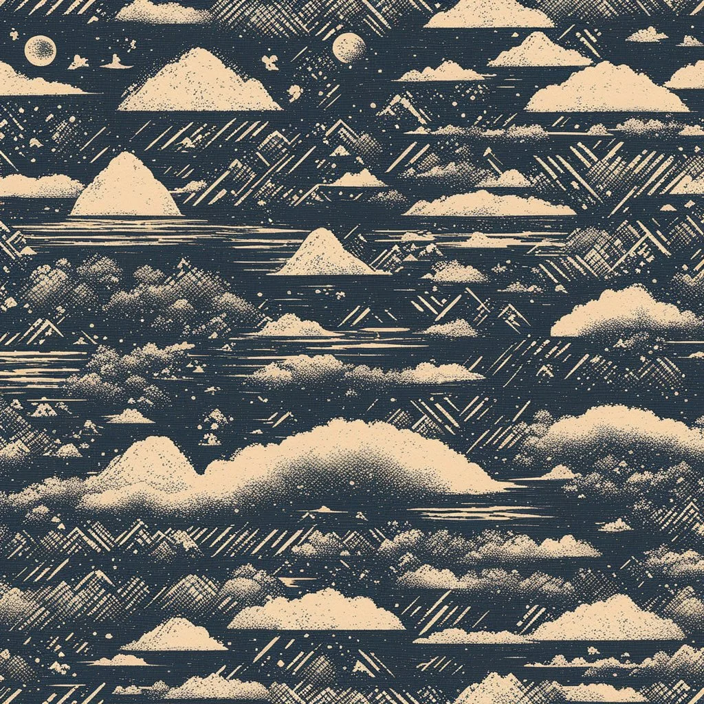 [vintage style scratches glitches] 1970s Nautical Cult and Sixties Era Hippies