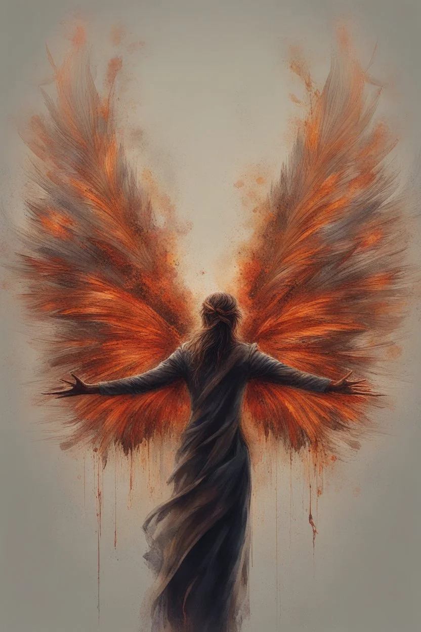 ignited the wings in my feverish soul; #6E77AD; #1c2862; #14334a; #d63f62