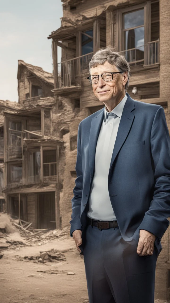 bill gates in ghost town