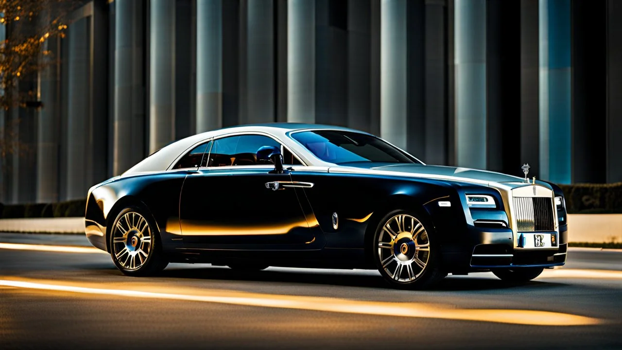 Rolls Royce Super car, desktop wallpaper, 4K, Cinematic
