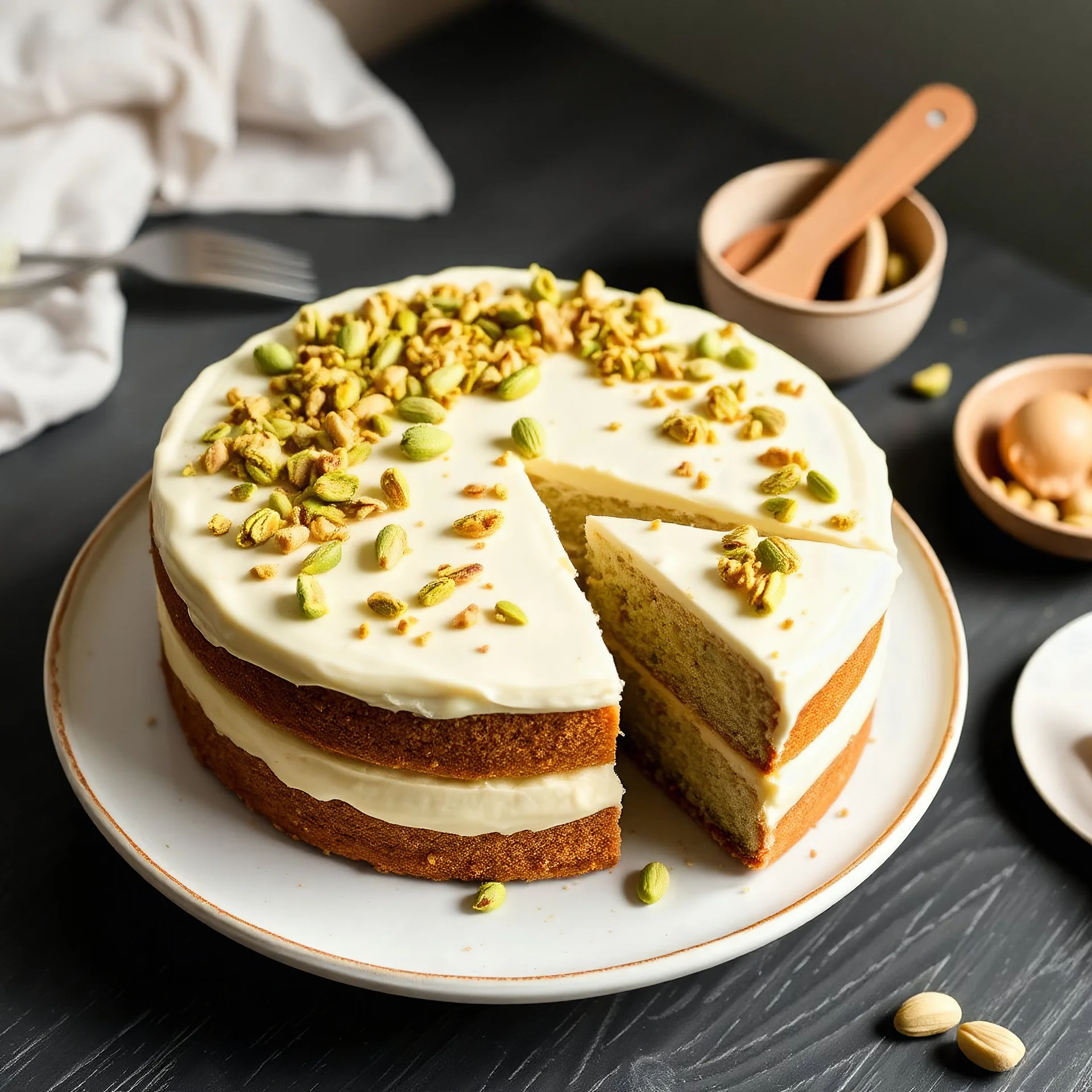 pistachio cake