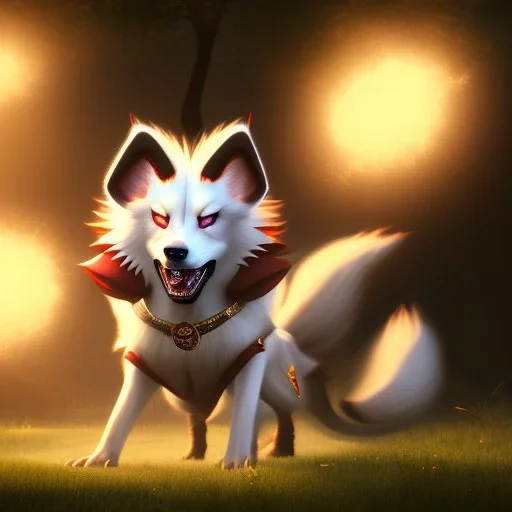 Lycanroc, 8K, dramatic lighting, masterpiece, expert, sharp focus