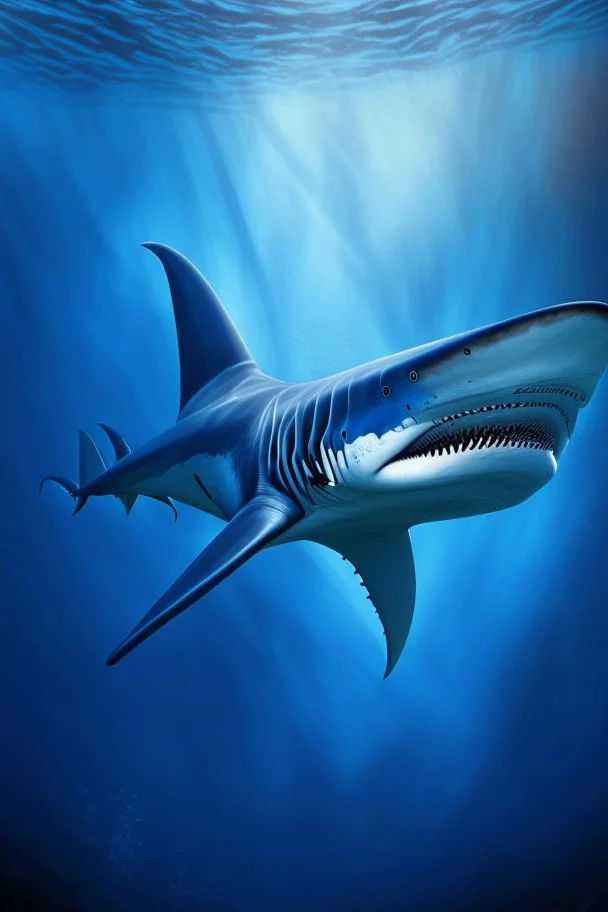 The blue shark