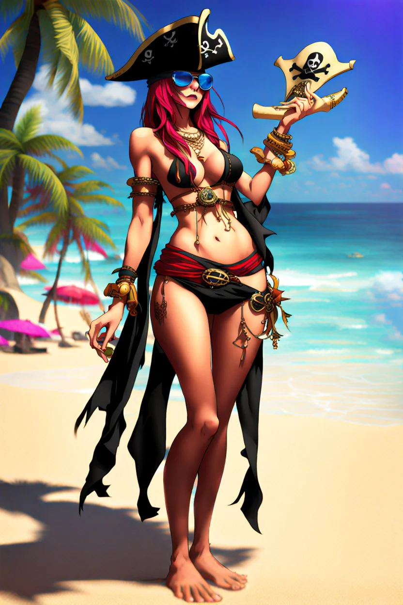 pirate priestess bikini beach