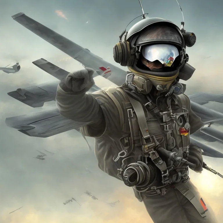 german fighter pilot